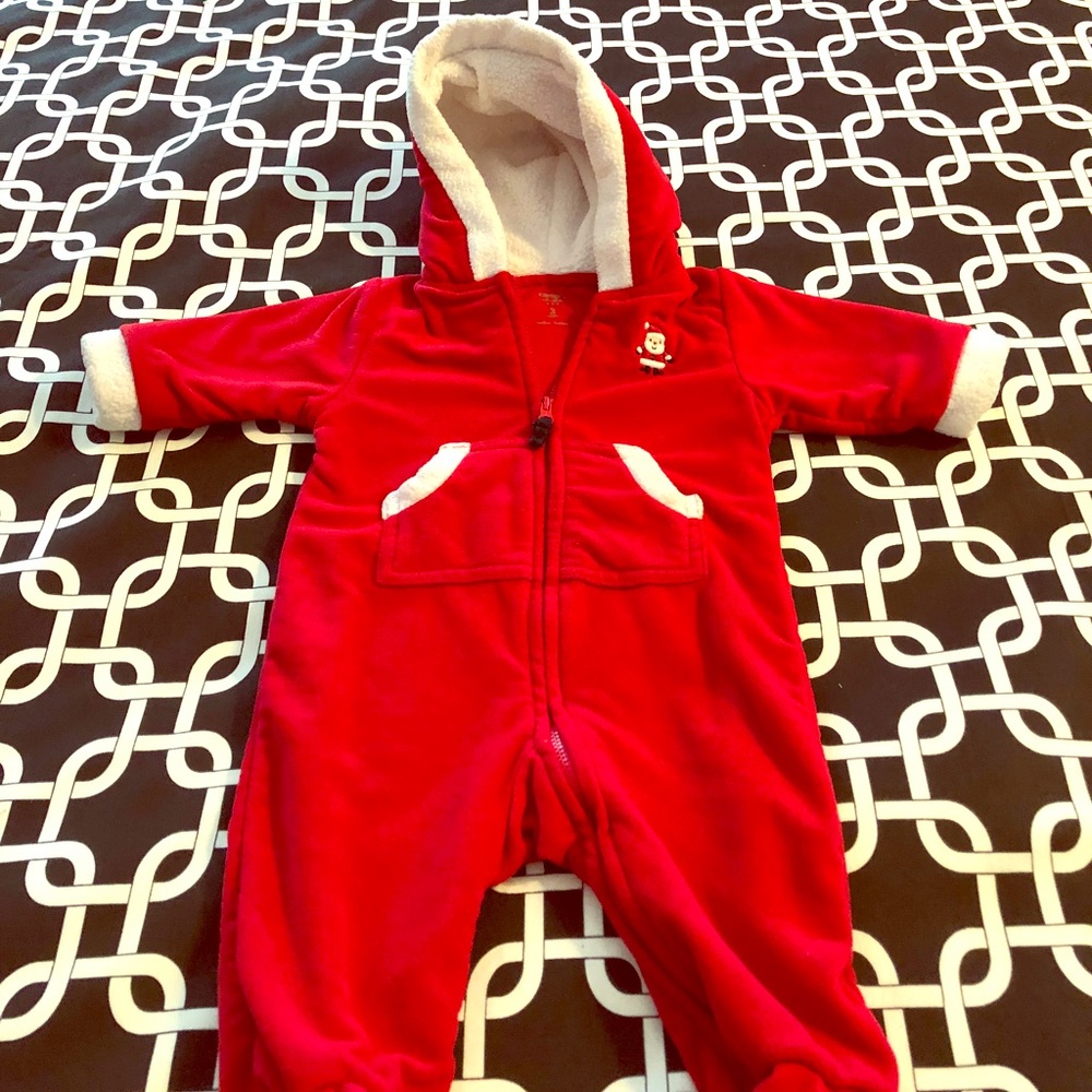 Overall Christmas suit